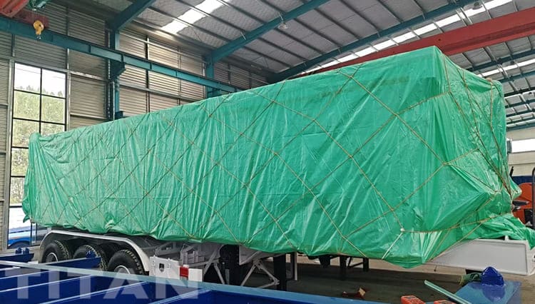 Rear Dump Trailer for Sale in Tanzania