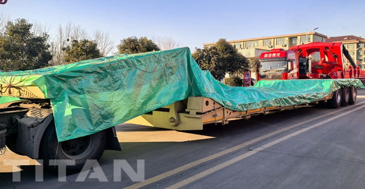 Hydraulic Detachable Gooseneck Trailer for Sale in Zambia