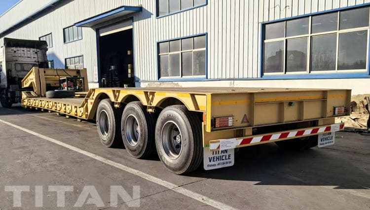 Hydraulic Detachable Gooseneck Trailer for Sale in Zambia