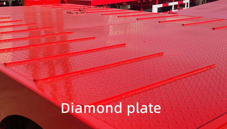 4 Axle Low Bed Trailer Truck for Sale in Guinea 