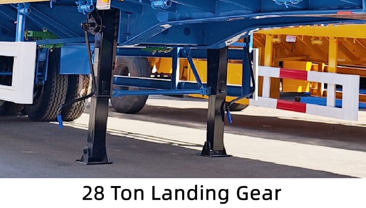 刚果出售三轴围栏货运卡车拖车