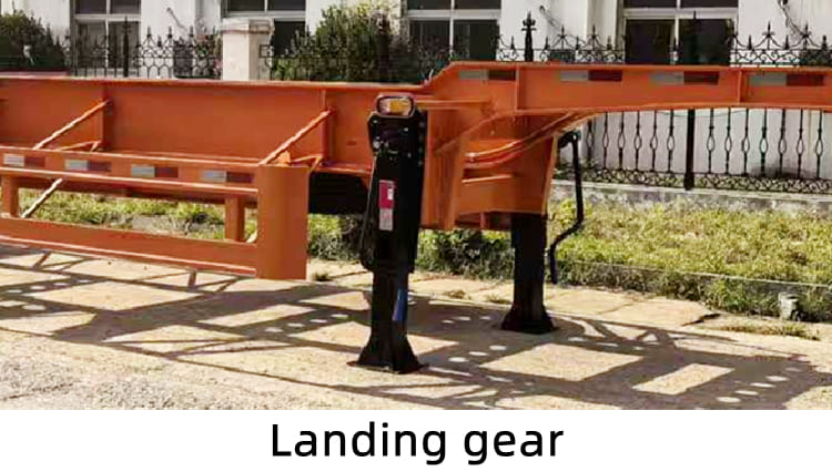 坦桑尼亚出售40英尺集装箱运输拖车