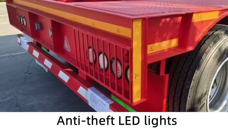 可拆卸鹅颈式拖车|坦桑尼亚出售的3轴鹅颈式拖车