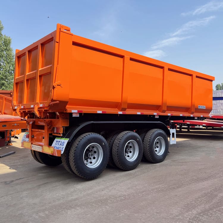 三轴液压自卸拖车