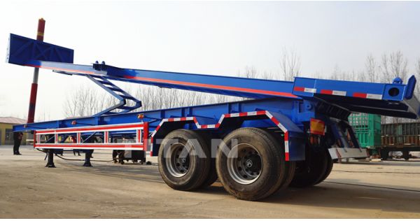 What is the difference between container chassis and tipping chassis trailer?