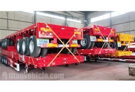 40 Unitis Triple Axle Trailer will be sent to Sudan