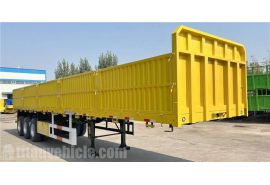 Tri Axle 60 Ton Dropside Trailer will be sent to Djibouti