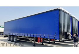 3 Axle Curtain Side Trailer will be sent to Panama