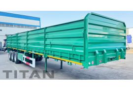3 Axle 40 Ft Side Wall Semi Truck Trailer will be sent to Zambia