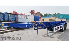 Tri Axle 40 Ft Chassis will be sent to Guam