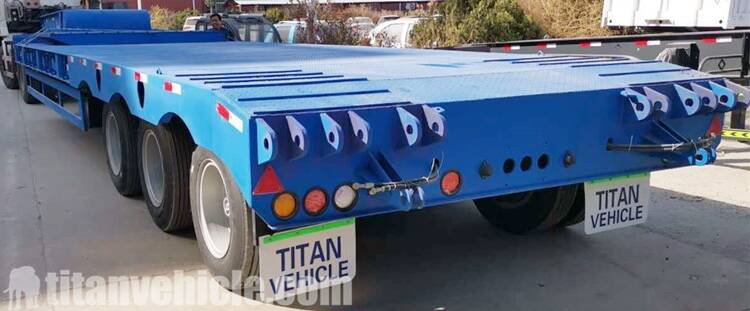 Tri Axle Low Loader Trailer For Sale Price