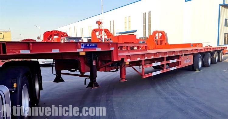 Extendable Windmill Blade Transport Trailer