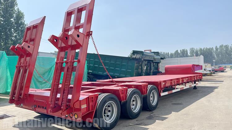 3 Line 6 Axle 100 Ton Low Loader Trailer for Sale In Nigeria Abuja