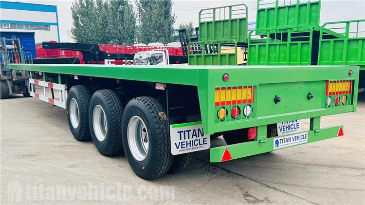 40 ft Tri Axle Flatbed Trailer for Sale In Nigeria Abuja