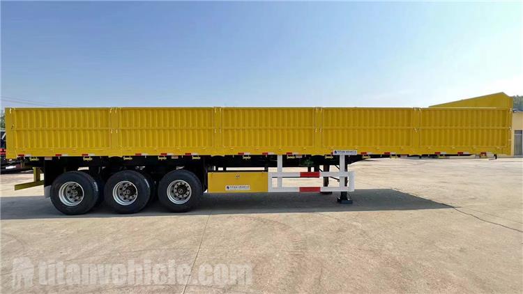 Tri Axle 60 Ton Dropside Trailer for Sale In Djibouti