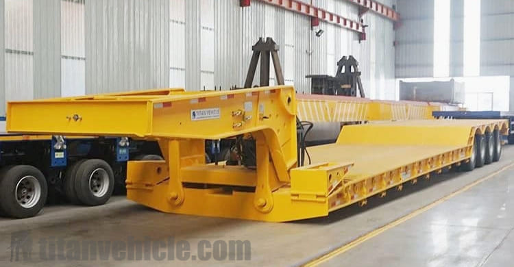 Removable Gooseneck Lowboy Trailer for Sale Manufacturers in Liberia