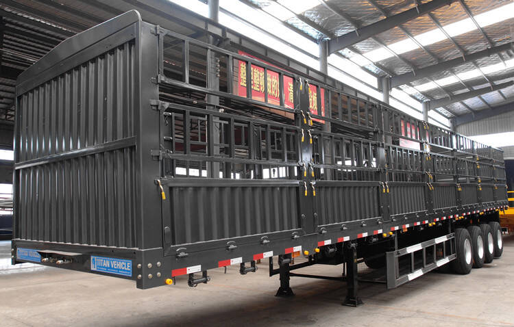 60 Tons Fence Trailer For Sale In Senegal