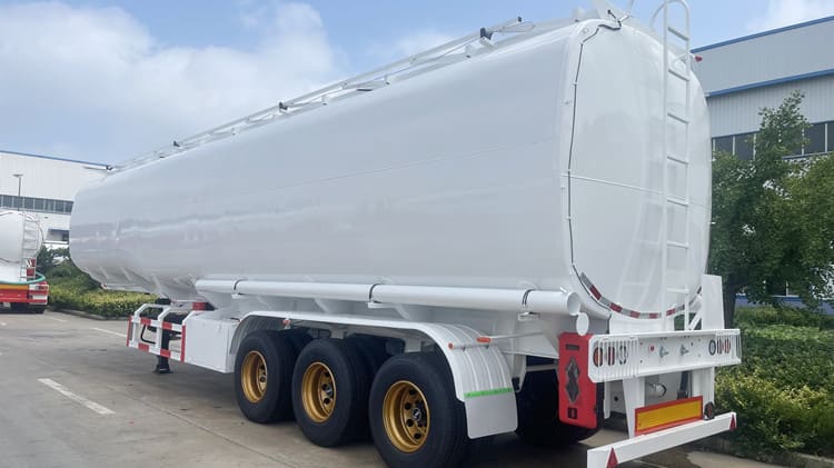 3 Axle Stainless Steel Tanker for Sale 